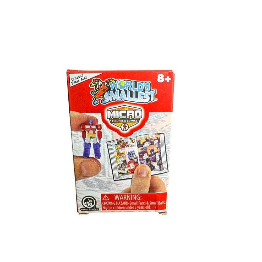 World's Smallest Micro Figures and Comics Collectible Toy Set Articulated Action